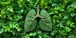 © Brian - Human lungs integrated with lush green foliage, symbolizing the connection between human health and nature, emphasizing the importance of a healthy environment.