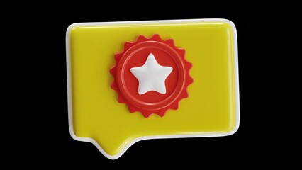 Poster - 3D Animation of Features Increase User Convenience | Alpha Channel