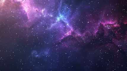 Cosmic Nebula with Stars for Space and Astronomy