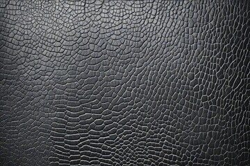 Sticker - black leather background