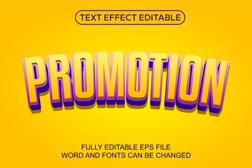 Sticker - 3D TEXT EFFECT PROMOTION VECTOR EDITABLE