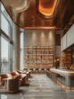 © lichaoshu - interior of luxury restaurant