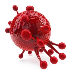 Poster - of red cell with oxygen molecule