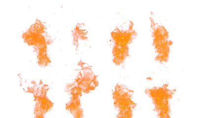 Wall Mural - fire flames