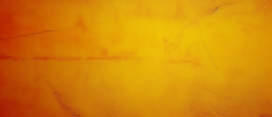  dark yellow orange background texture with black vignette in old vintage grunge textured border design dark elegant color wall with light spotlight center	