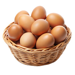 Poster - eggs in a basket