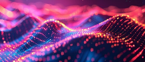 Wall Mural - abstract technological background