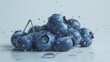 © Zahid - strawberries with blueberries water droplets on fruits