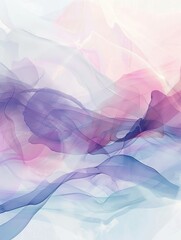 Canvas Print - Ethereal graphic background