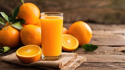 Poster - the importance of freshly prepared orange juice for promoting products