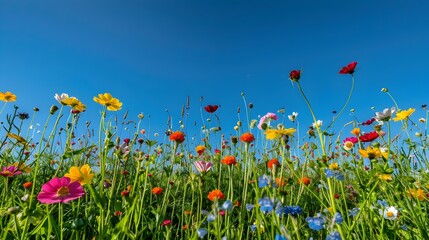 Wall Mural - spring meadow image