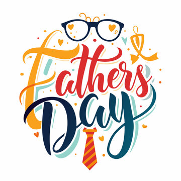 Happy Father's day typography t-shirt design
