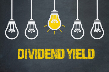 Canvas Print - Dividend Yield	