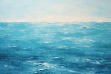 Wall Mural - Oceanscape painting backgrounds horizon.