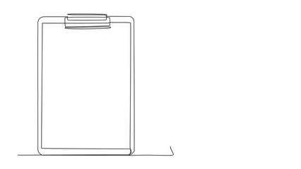 Poster - Animated self drawing of single continuous line drawing smart robot climbing clipboard with rope. Extra effort to work on reports optimally. Final report is awaited. Full length single line animation