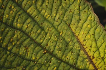 green leaf texture