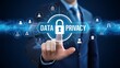 © Sohail - Data Privacy Protection Compliance Concept Background