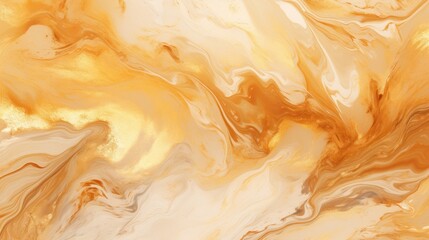 Wall Mural - Abstract luxury marble background. Digital art marbling texture. Gold and white colors