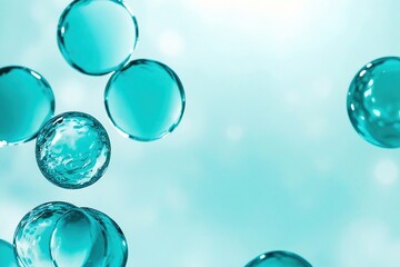 Wall Mural - bubbles in water