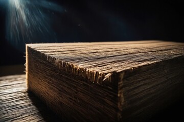 Wall Mural - old book on wooden table