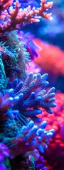 Canvas Print - sea ​​and ocean corals.