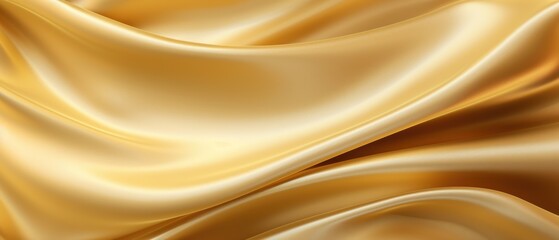Wall Mural - gold silk satin fabric abstract background