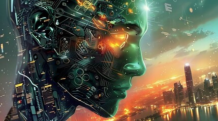 Poster - The Virtual Dawn: Witnessing the Birth of Digital Environments
