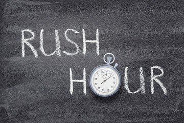 Wall Mural - rush hour watch