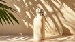 © lililia - a lovable water bottle against a bright, light background, embodying the essence of hydration and wellness.