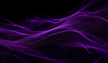 Black background with abstract purple color