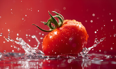 Sticker - tomato in water