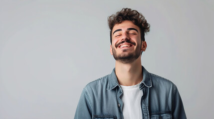 Sticker - portrait of a smiling person