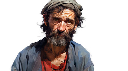 Wall Mural - old man 