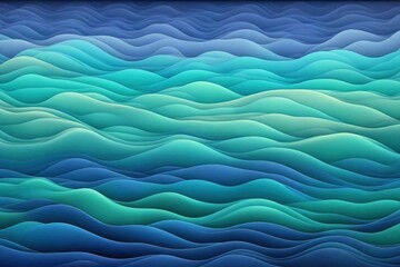 Wall Mural - waves