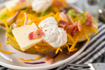 Wall Mural - Pressure Cooker Baked Potatoes