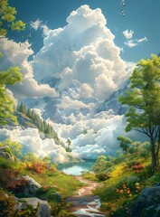 Wall Mural - Fantasy Forest