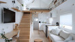 © Sunday Cat Studio - A modern tiny house interior design