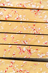 Sticker - Homemade candy cane fudge