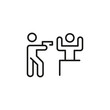 © InvisionFrameStudio - Robbery icon. Simple robbery icon for social media, app, and web design. Vector illustration