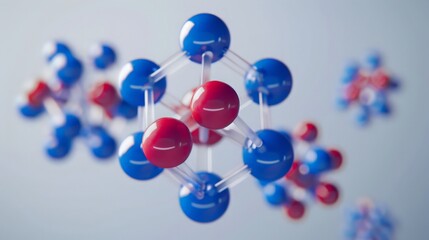 Poster - calcium atom: show the structure of a calcium atom, highlighting its 20 protons, 20 neutrons, and 20