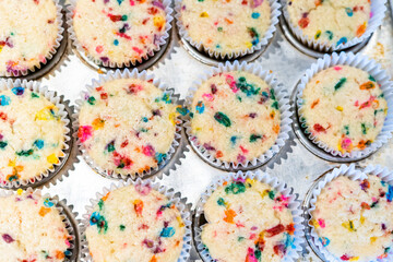 Sticker - Funfetti cupcake