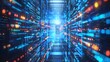 © Creative Deeds - 'Seamless Data Transfer and Cybersecurity Concept: Safeguarding Digital Information with Advanced Technology