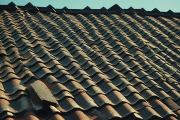 Wall Mural - roof tiles