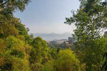 Wall Mural - guishan mountain scenic area shenzhen china