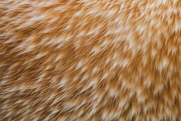 close up of a fur texture