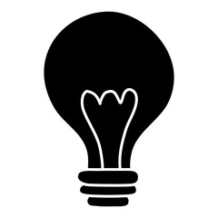 Canvas Print - Creative design icon if bulb

