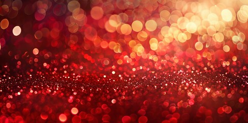 Xmas xmas background red abstract valentine, vintage red lights with bokeh, Happy holiday new year, defocused.