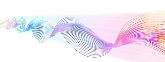 Poster - Microwave Light Wave Captivating Abstract Digital
