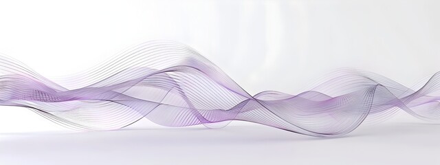 Poster - incoherent light wave an abstract digital art composition of fluid dynamic light patterns