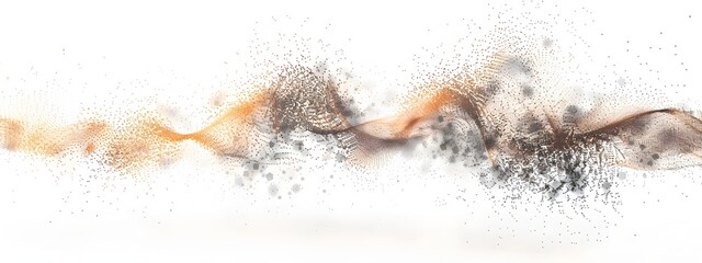 Poster - Cascading Light Waves Ethereal Scattering of Luminous Particles